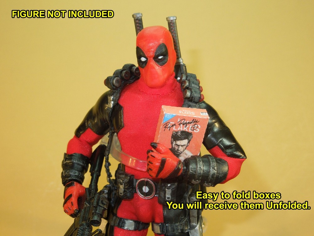 Deadpool 2 - 1/12 scale Custom Accessories / Documents - for 6 inch figures