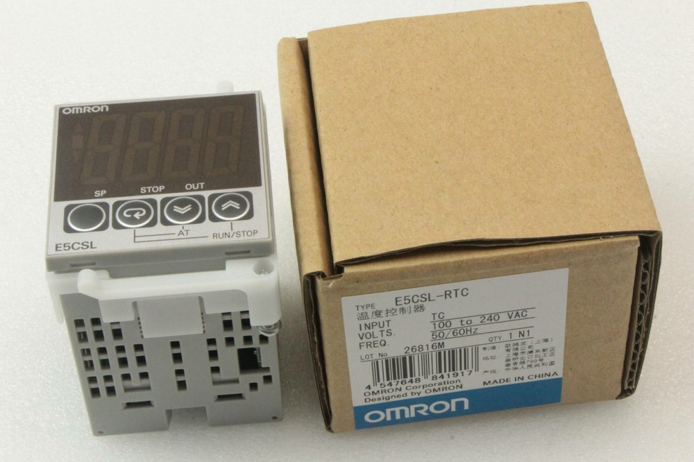 NEW 1PCS Omron Temperature Controller E5CSL-RTC E5CSLRTC 100-240V