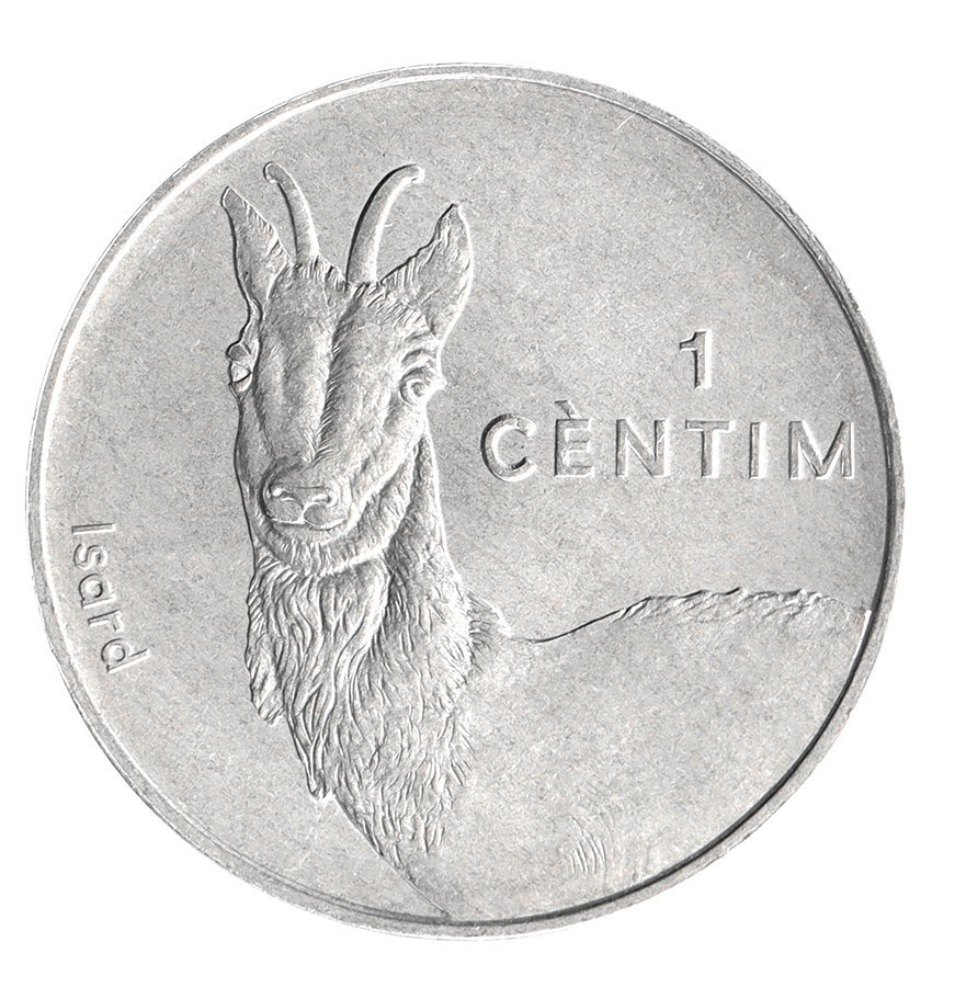 Andorra 1 Centim, 2002, KM #177, Mint Commemorative