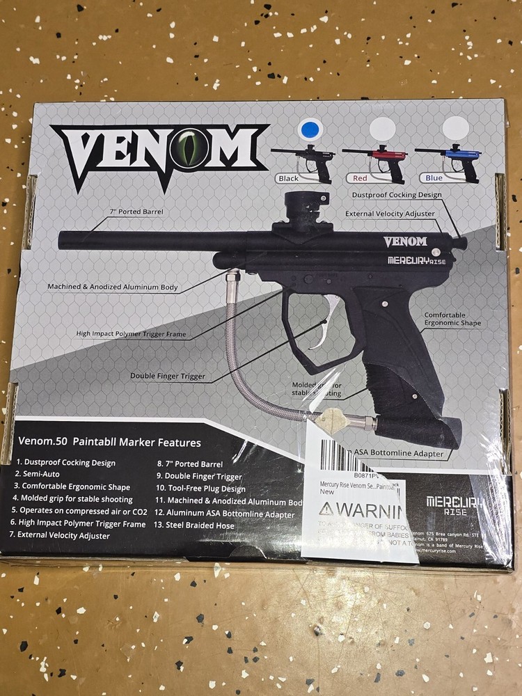 Mercury Paintball Gun