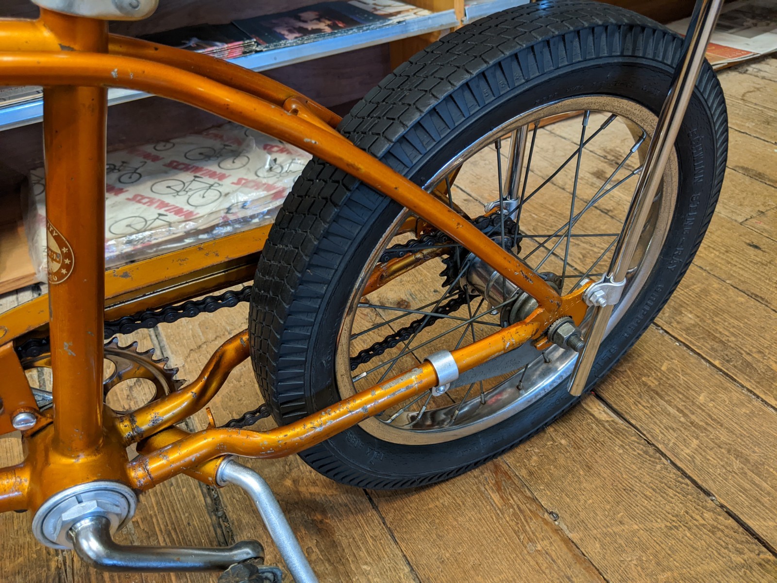 Original AD January 1968 Coppertone Schwinn Stingray Midget 16" Single Speed