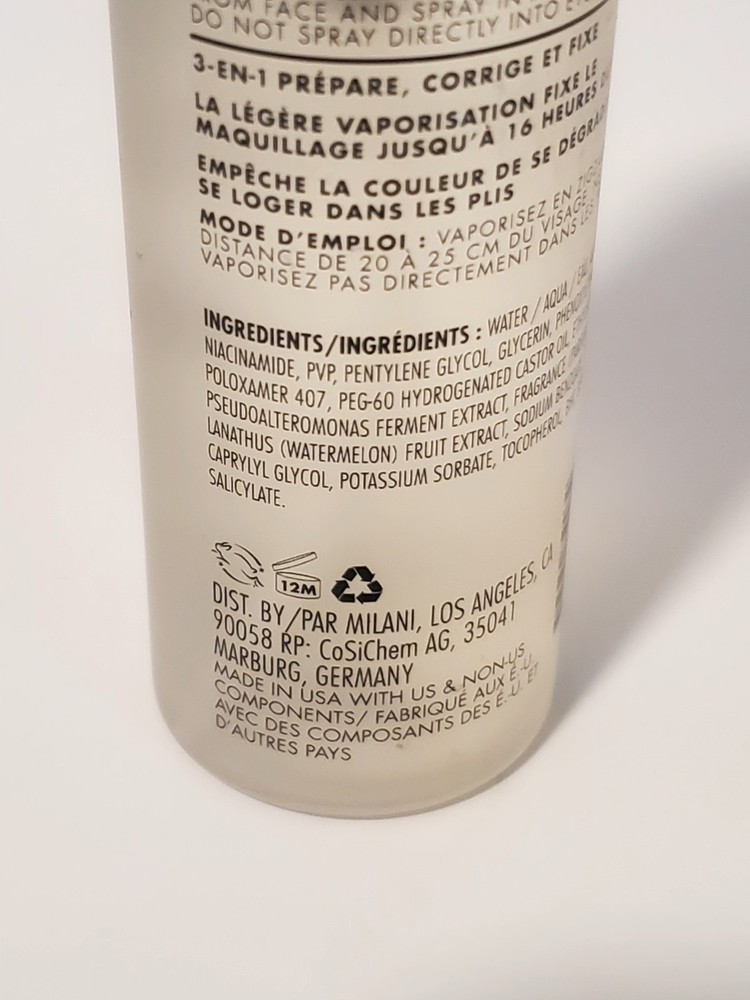 Milani Make It Last Setting Spray Original Sealed
