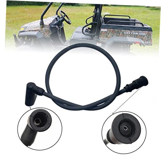 Hisun Ignition Coil Cable Wire Spark Plug Wire Compatible with Hisun 500
