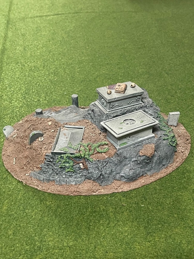 Forge World graveyard mound heavy terrain AOS scenery