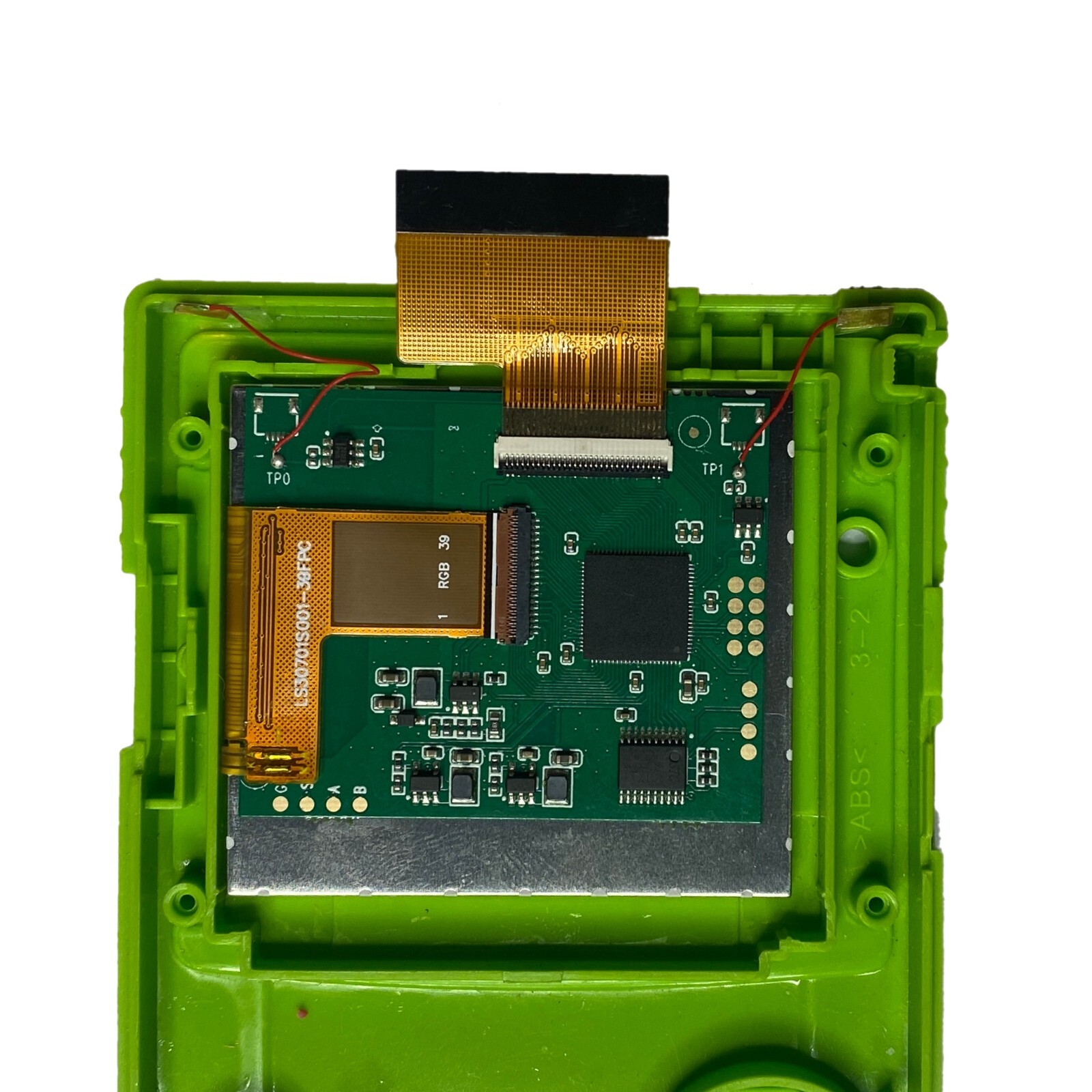 Gameboy Color 2.45" IPS Backlight NO SOLDER True Drop in Kit for Game Boy GBC