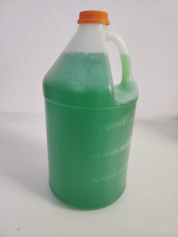 4 x 1 Gallon Empty Plastic Jug Bottle with ORANGE Screw Caps