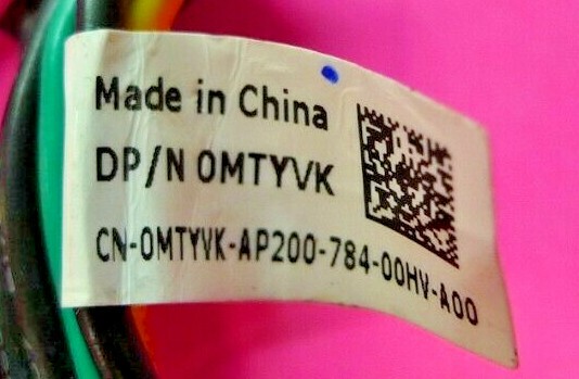 Genuine Dell PowerEdge T640 Backplane Power Cable MTYVK