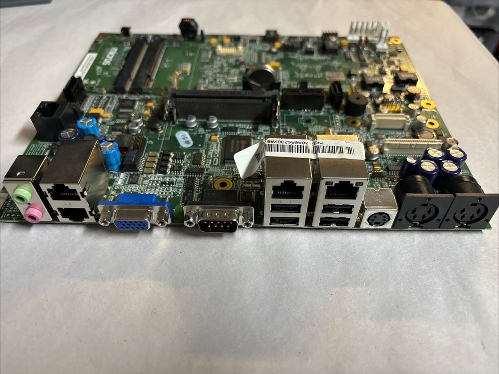Micros Rev G Main System Board Intel N450 ABRF49 POS Workstation 5A @MB86