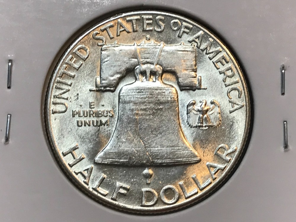 1949-S Franklin Half Dollar - AU+ 90% Silver 50C - B367
