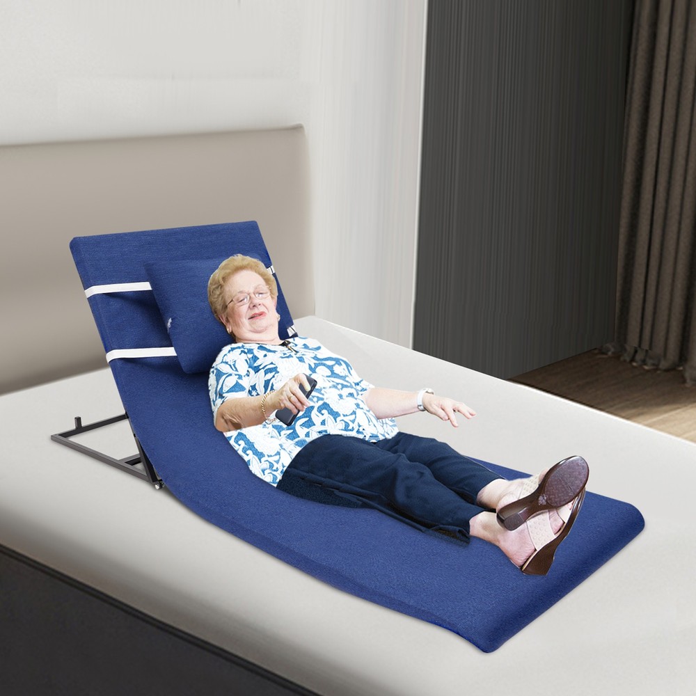 Electric Lifting Bed Backrest 2-80° Adjustable Back Rest Support For Elderly US