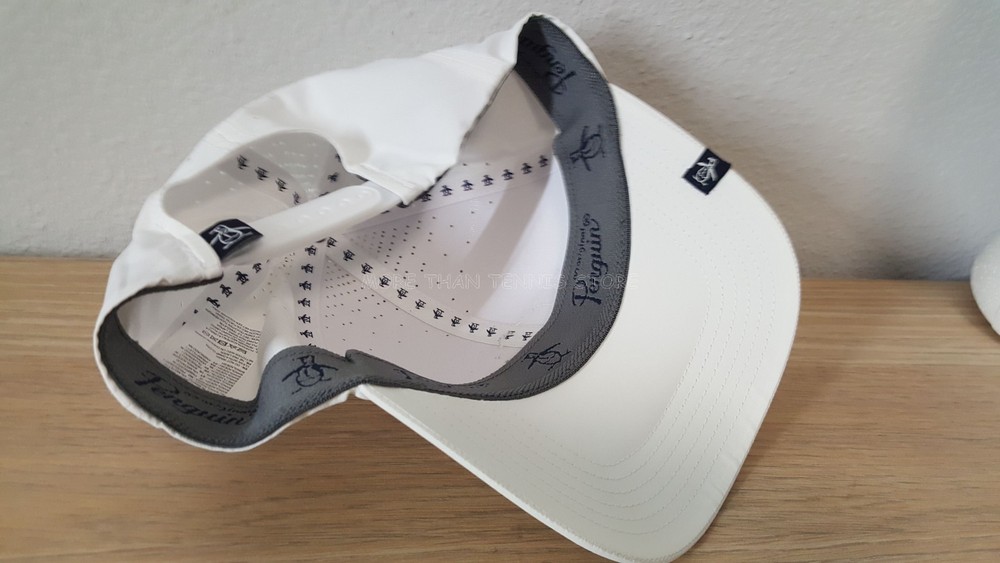 Original Penguin Golf Hat White OS Adjustable ASE026DS