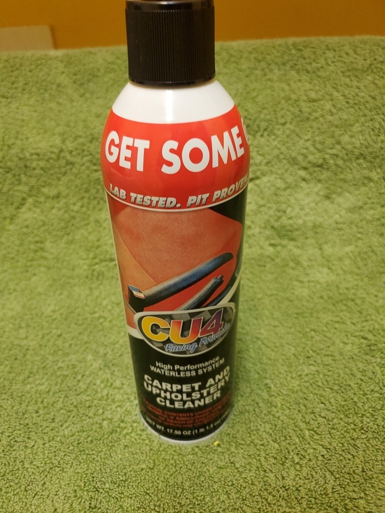 CU4 HIGH PERFORMANCE WATERLESS INTERIOR UPHOLSTERY CARPET CLEANER