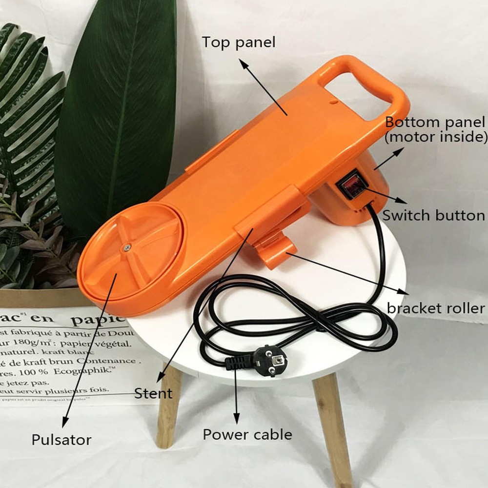 Portable Mini Washing Machine, Bucket Mounted Washing Machine, Compact Semi A...