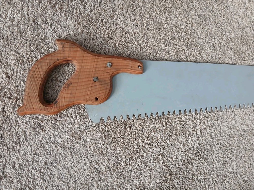 38" Large Antique Hand Saw