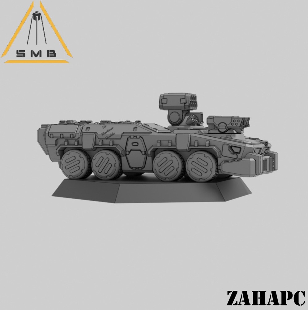 ZahAPC - 6mm Sir Mortimer Tank x 2