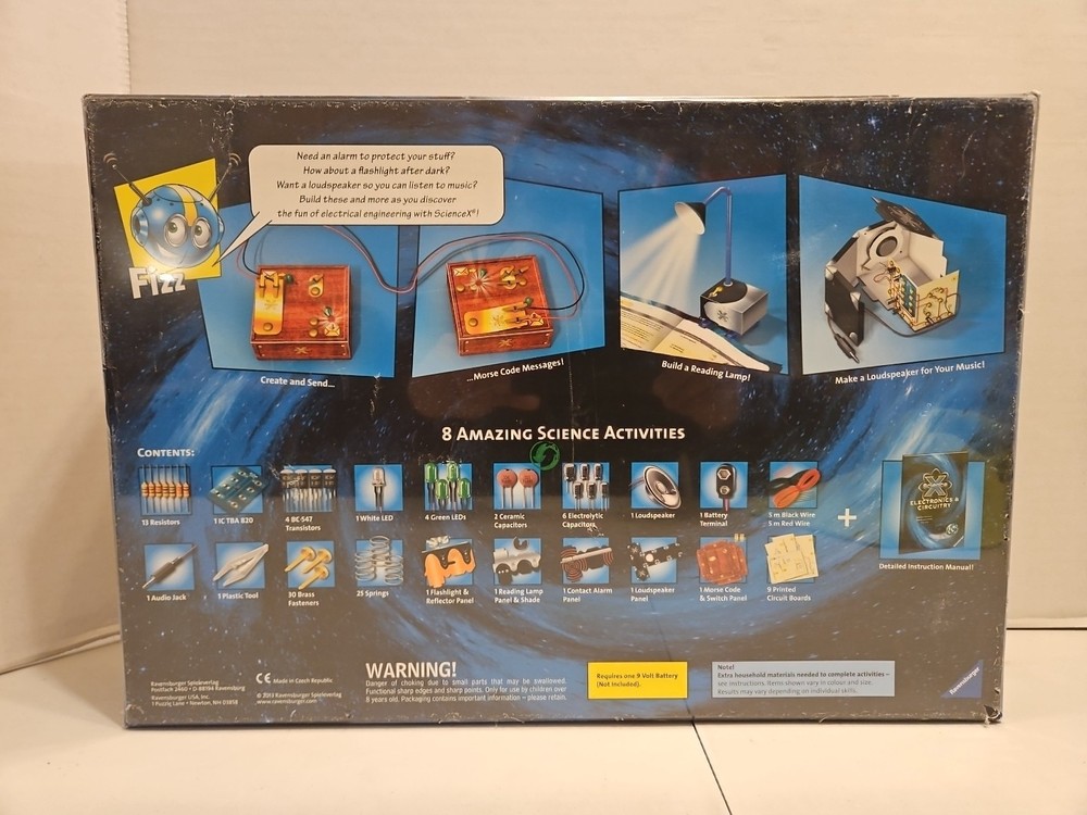 X Science Electronics & Circuitry By Ravensburger - New & Sealed