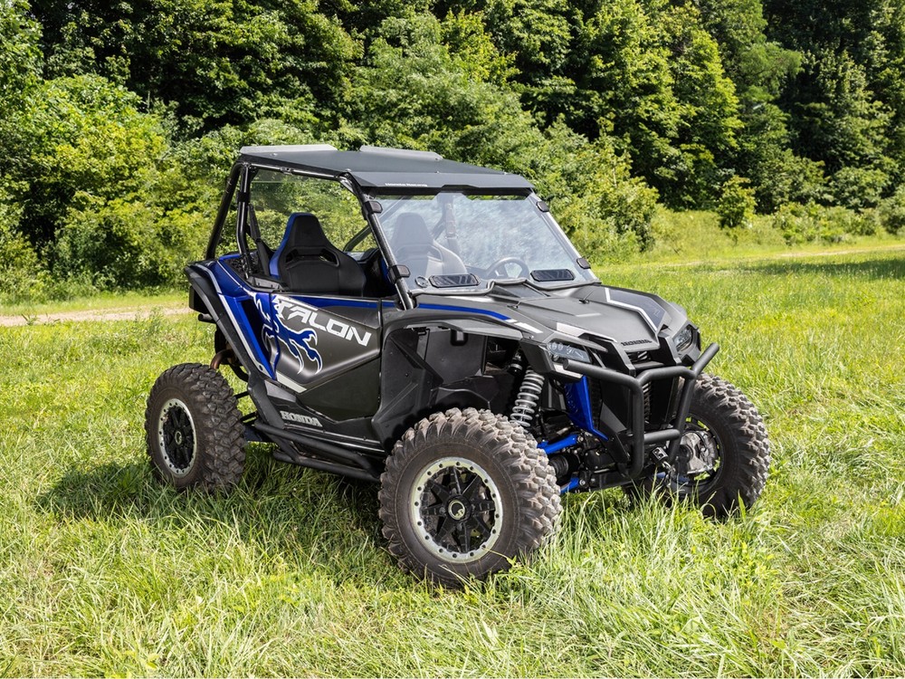 SuperATV Scratch Resistant Vented Full Windshield for Honda Talon 1000