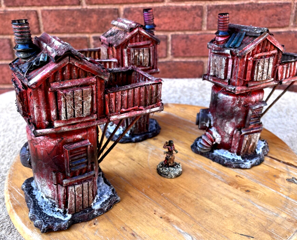 Marden Empire  Terrain pieces .22 – Tabletop Gaming scratch built.