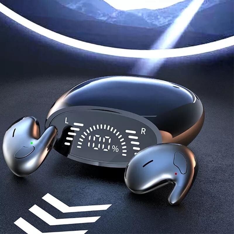 FRAZCOM Wireless Earphone High Fidelity Intelligent Noise Reduction LED Digital