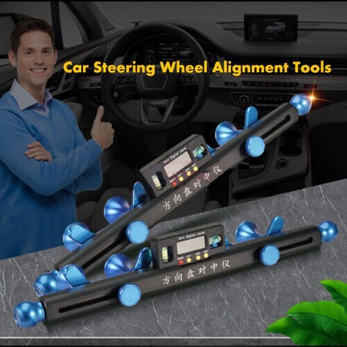 Adjustable Car Steering Wheel Alignment Tool Leveling Bracket Wheel Aligner