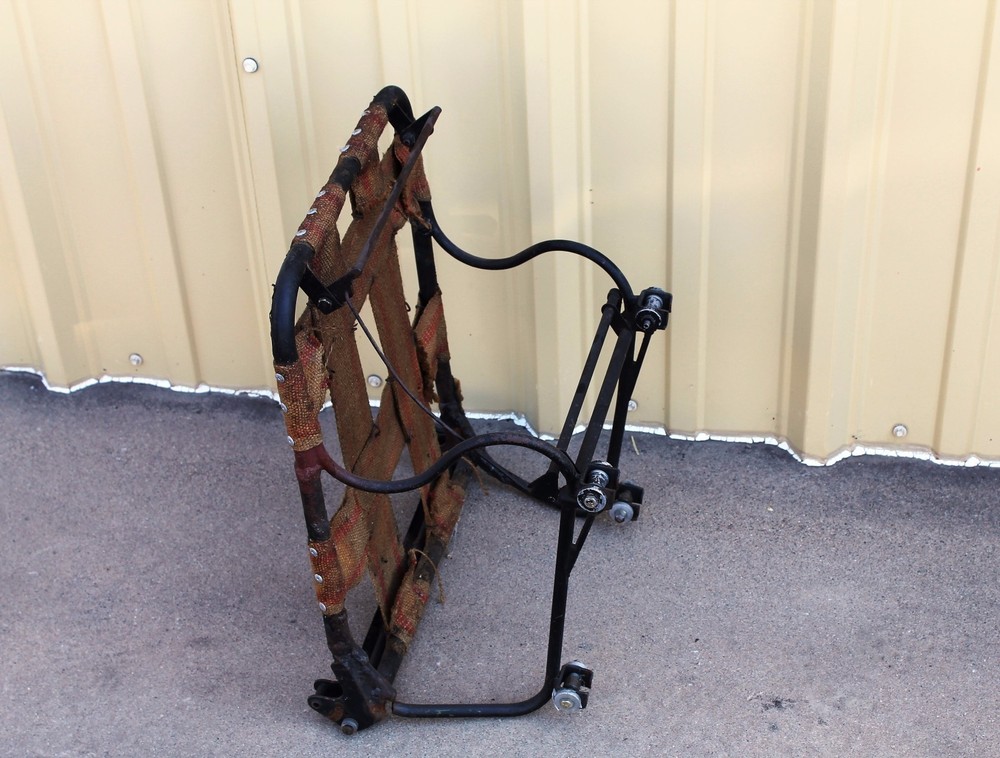 Aircraft Seat Frame "S" Frame Vintage