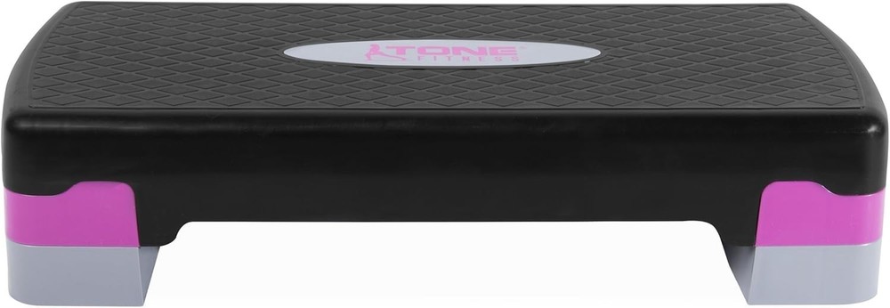 Compact Adjustable Aerobic Step Platform | Non-Slip Workout Step for All Levels