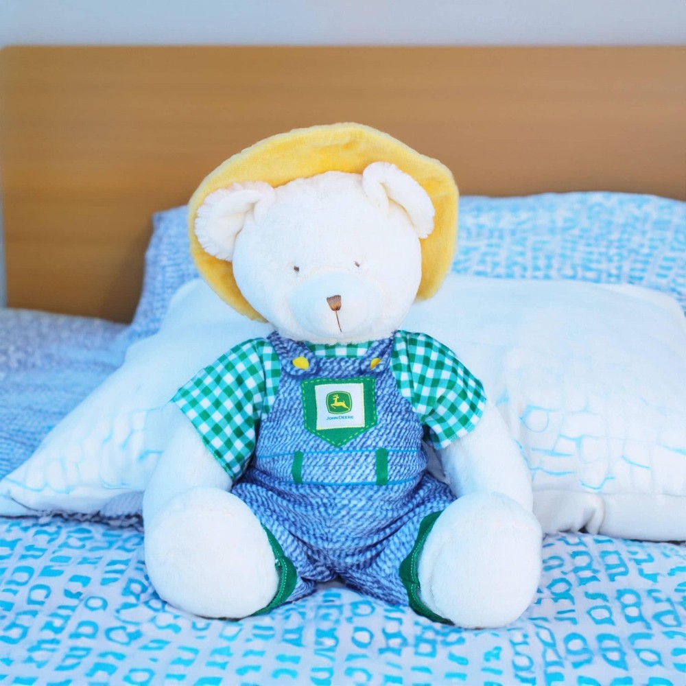 John Deere Farmer Bear Plush Animal 97070