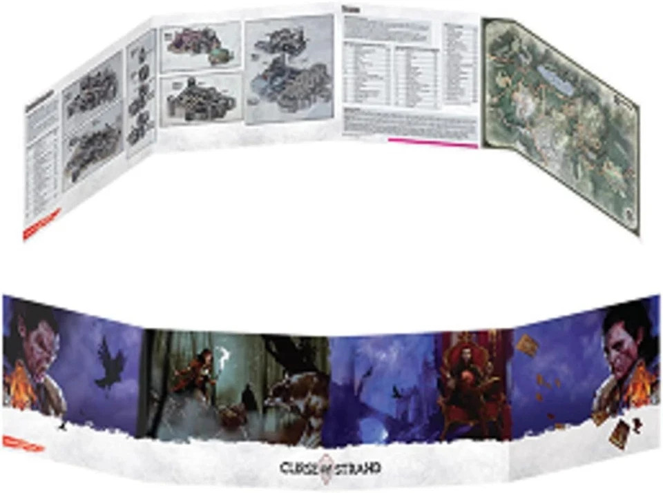 Gale Force Nine Dungeons & Dragons - "Curse of Strahd" DM Screen,...