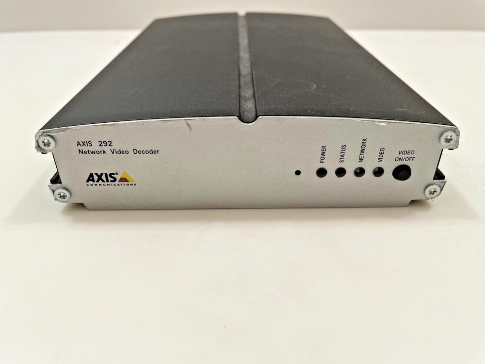 Axis Communications 292 Network Video Decoder TESTED camera viewer No power cord