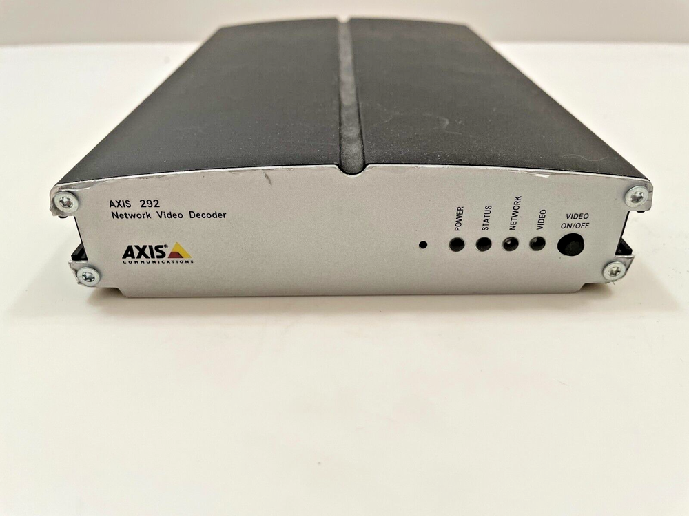 Axis Communications 292 Network Video Decoder TESTED camera viewer No power cord