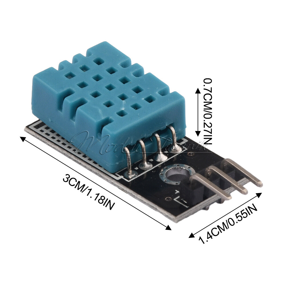 DC3.3-5V DHT11 Temperature and Humidity Sensor Module Board With Dupont Wire