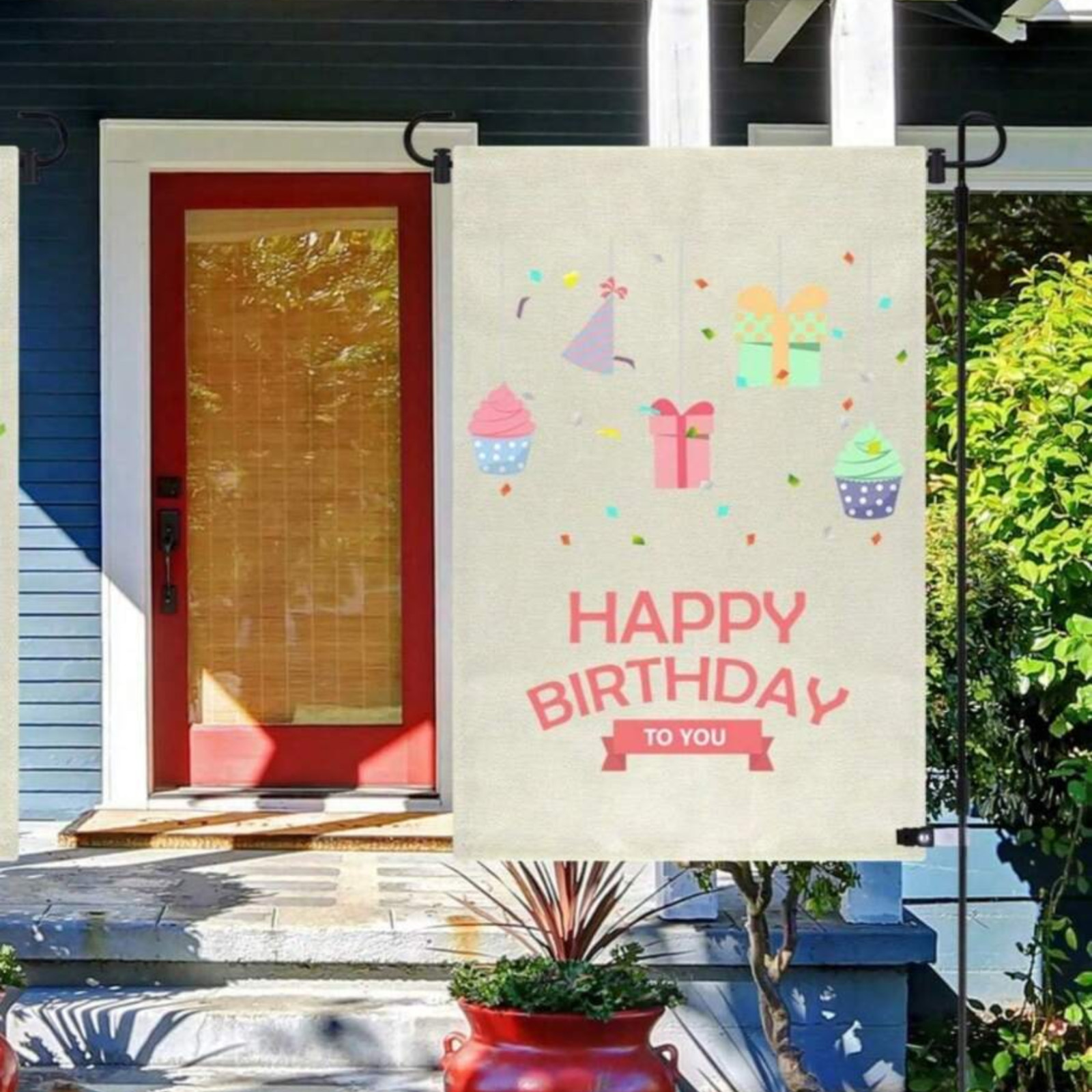 Garden Flag Clip Rubber Stopper Anti Wind Clip For Flag Pole Anley Accessories