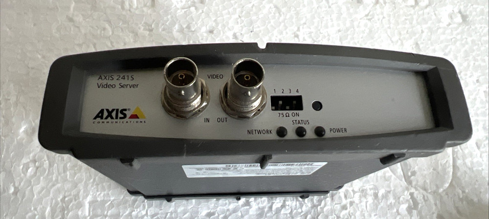 Axis 241S Video Server 0186-001-03