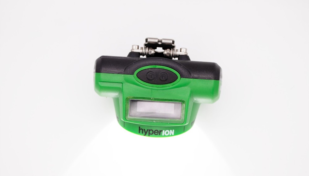 Cordless Rechargeable Mining Cap Lamp with LED bulb - MineARC Systems HyperION