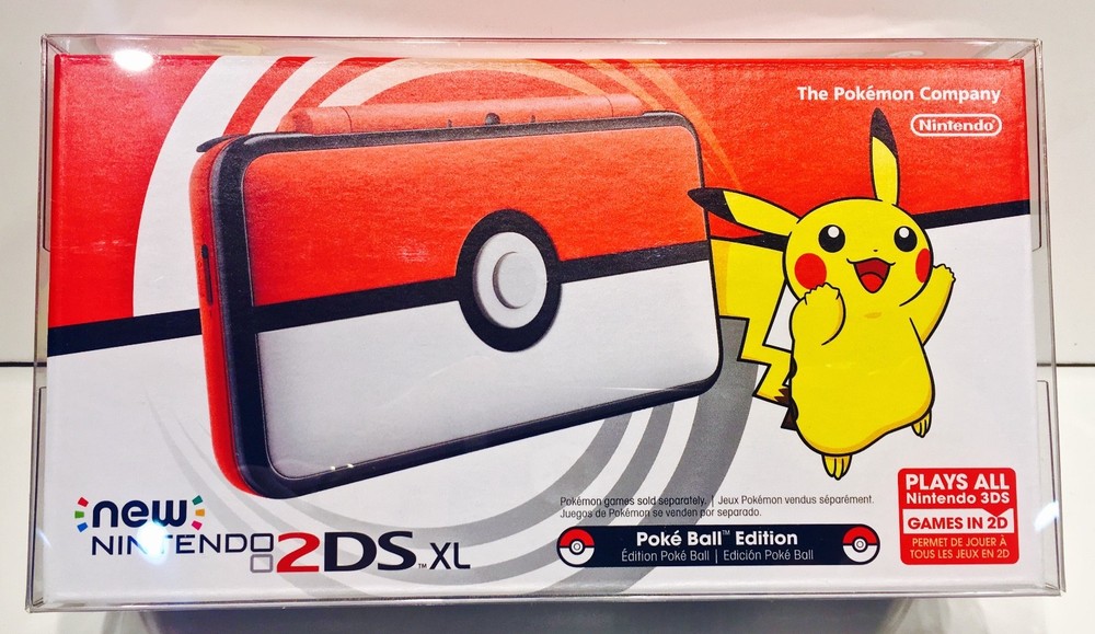 1 Box Protector for NINTENDO 2DS XL Console Boxes (NTSC) Clear Case