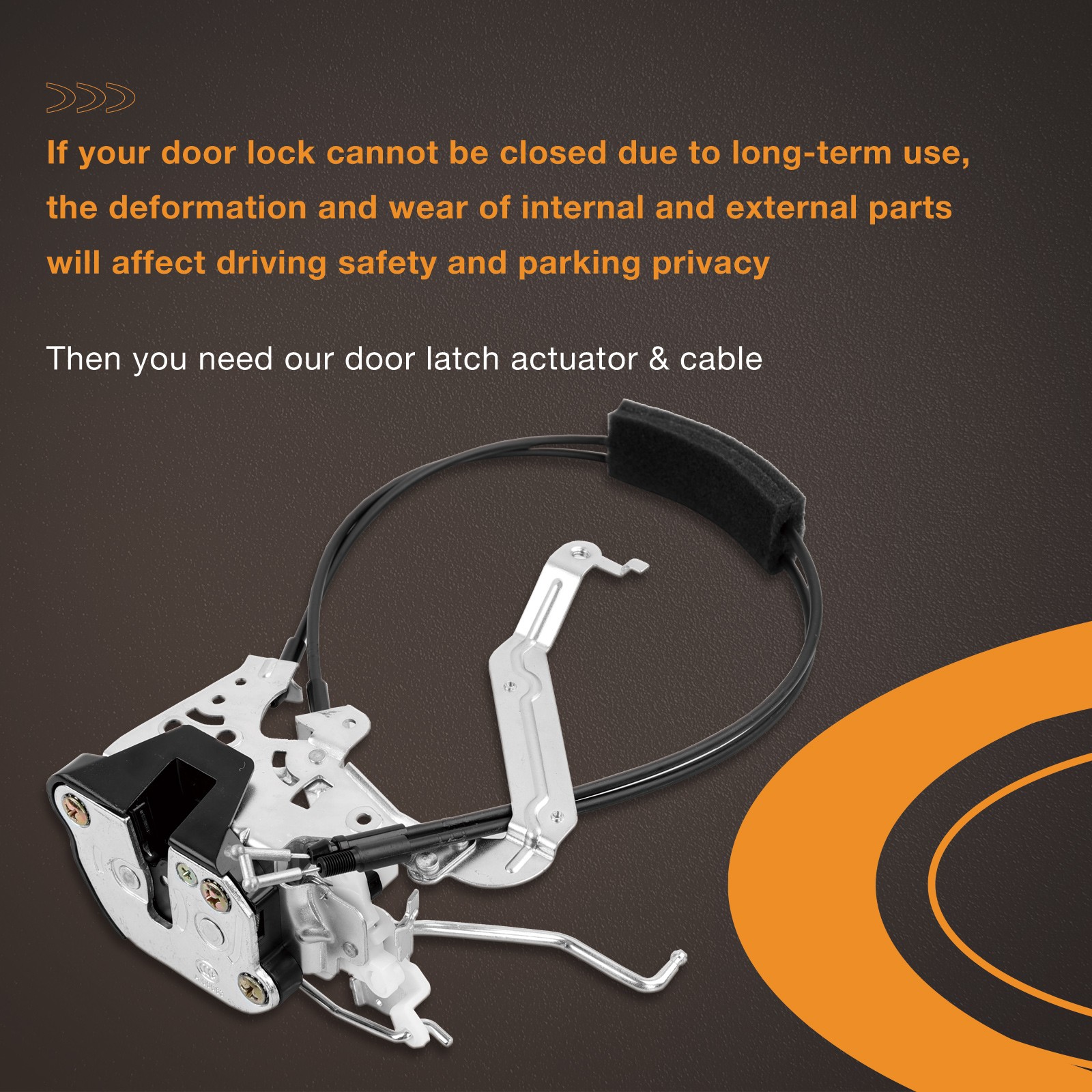 Front Left Driver Side Door Lock Latch Actuator For 01-07 Toyota Sequoia Tundra