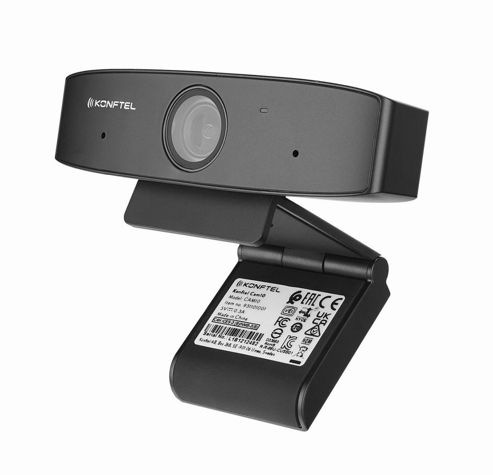Konftel Cam10 USB Camera Model CUSB01, USB-A Connection, Black