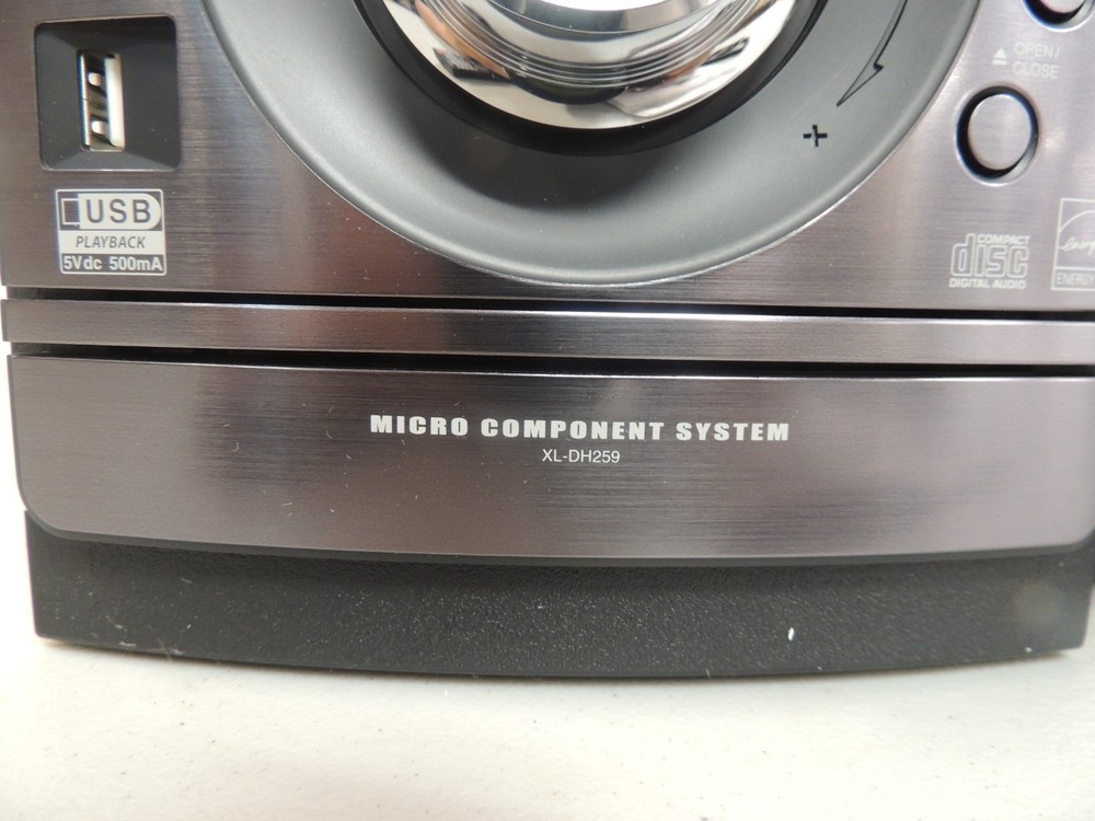 Sharp XL-DH259N Compact Micro Component Stereo System Remote USB CD Ipod