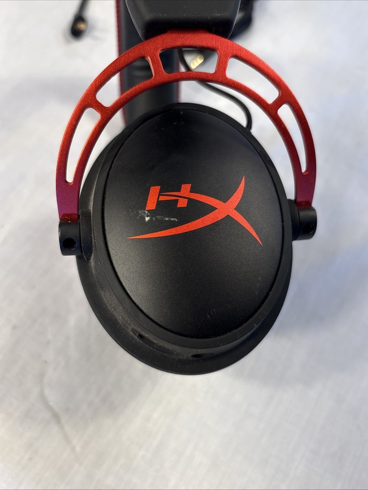 HyperX Cloud Alpha Red Over the Ear Pro Gaming Headset HX-HSCA-RD