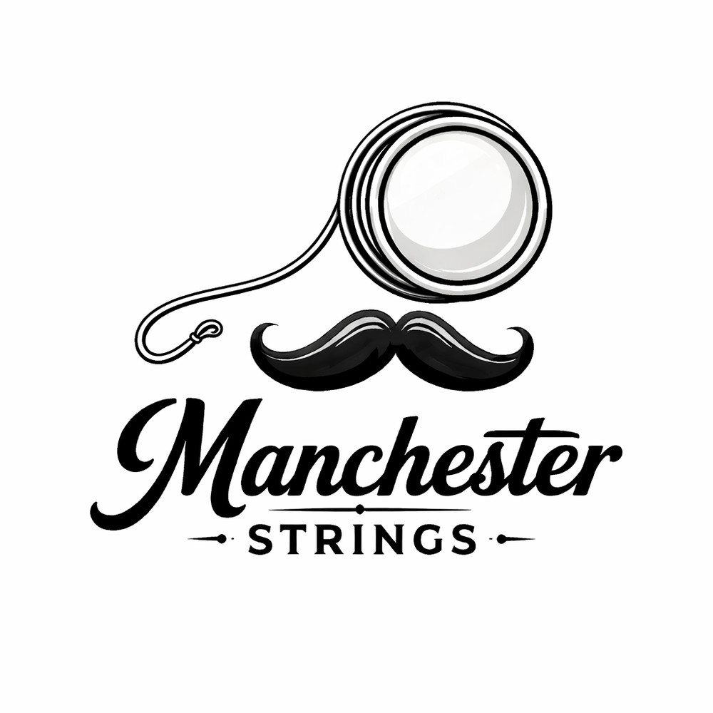 Manchester Yo-Yo Strings- Type 6 Cotton String Black For Fixed Axle 5 Pack