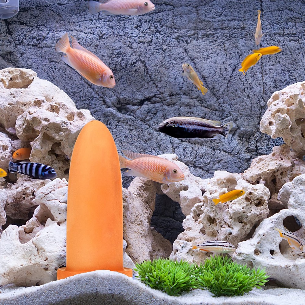 Popetpop Fish Breeding Cones Cave, Ceramic Spawning Breed Cone Spawnin
