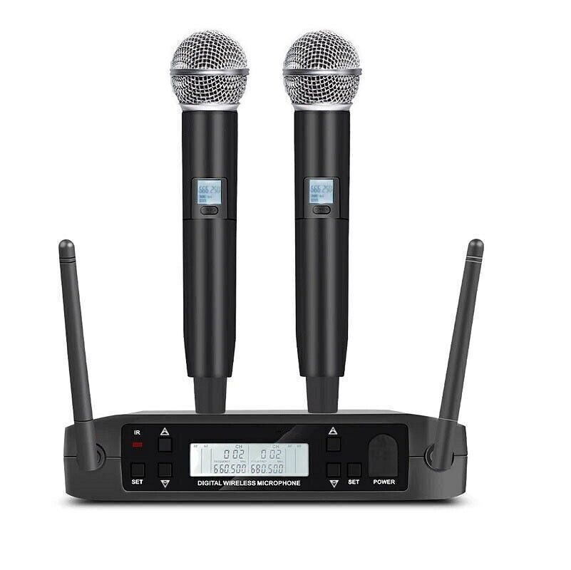 GLXD4+BETA58A Shure Vocal Dual Channel Wireless Microphone System UHF Handheld