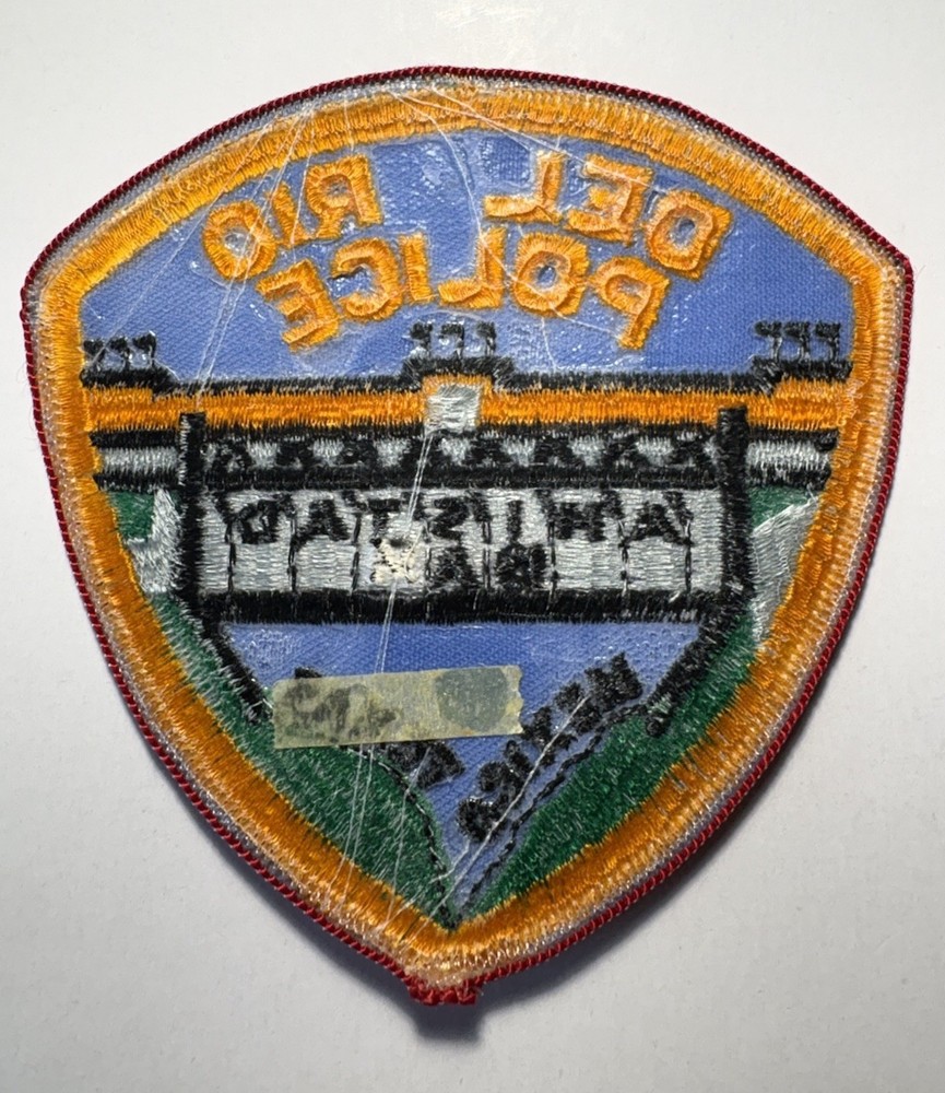 Del Rio Texas Police Patch