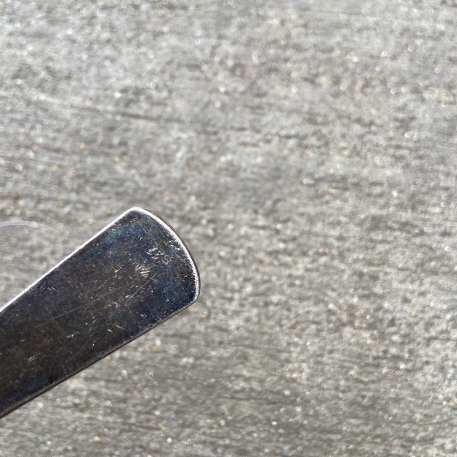 Vintage Korean 70% Sterling Silver Fork