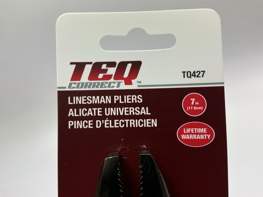 TEQ TQ427 7" Linesman Pliers