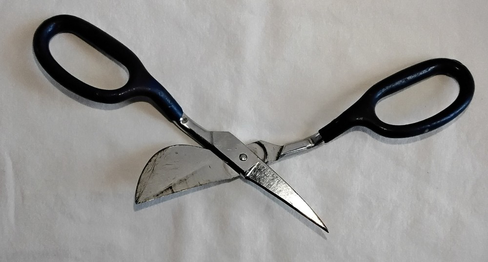 7 In. Heritage 548DR Duckbill Napping Shear Offset Handles