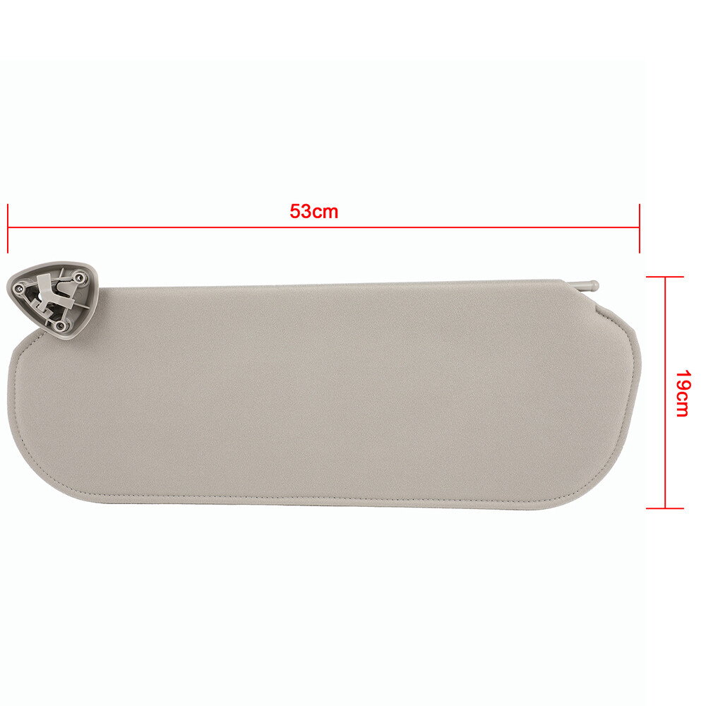 For 2003-2015 Chevy GMC Express Savana Gray Left Driver Side Sun Visor