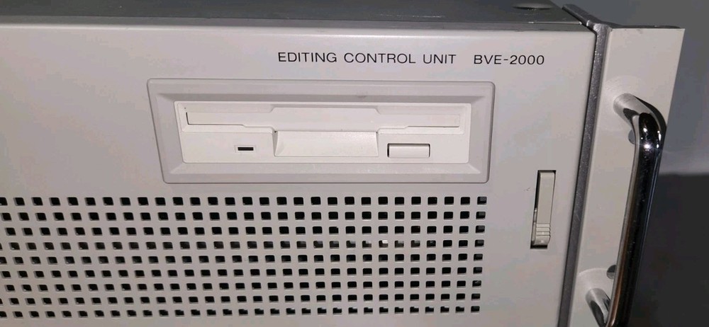 Sony BVE-2000 6-CH VTR Editing Control Unit Module