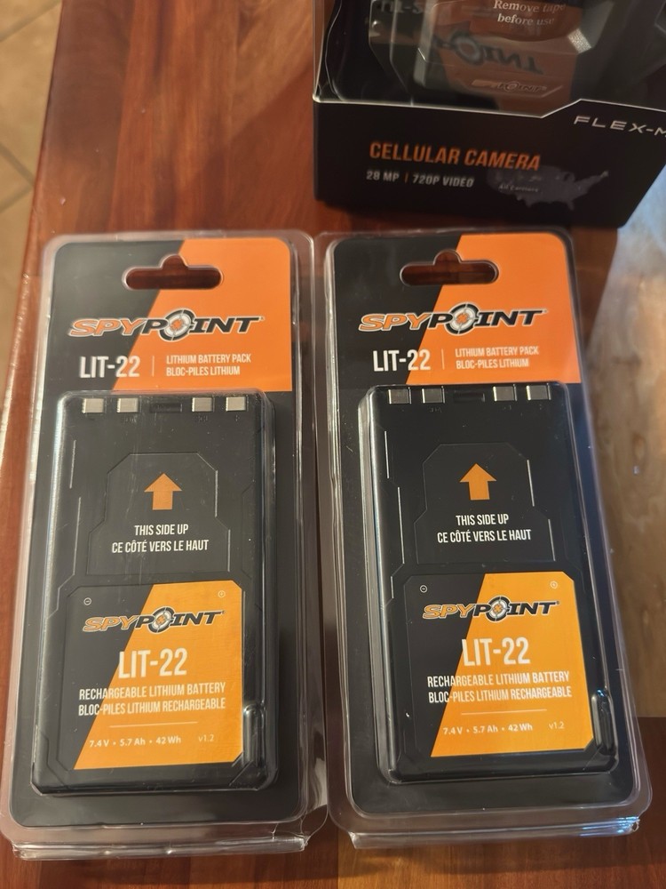 Spypoint Flex-X-M Wireless Cellular Game Trail Camera 40MP Twin Pack