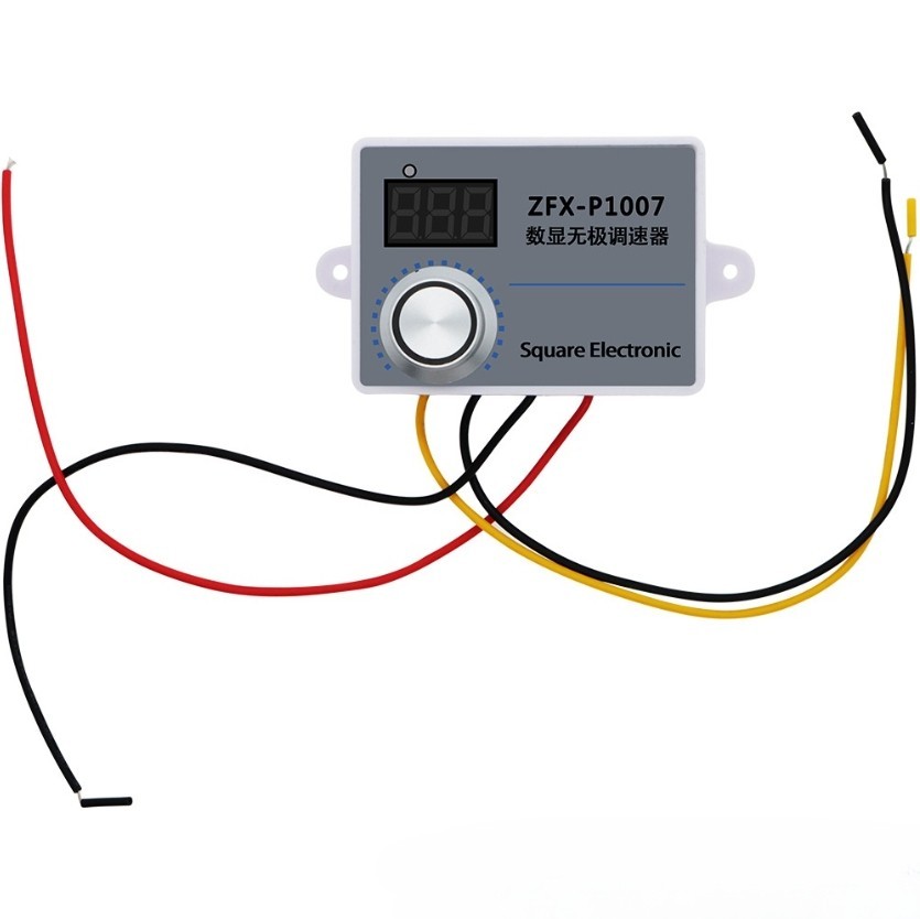 Adjustable Fan Switch Speed Controller Digital Display And Motor Speed Reducer